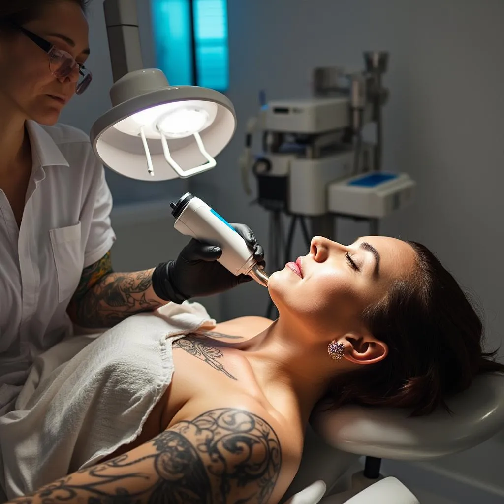 Eliminación láser de tatuajes